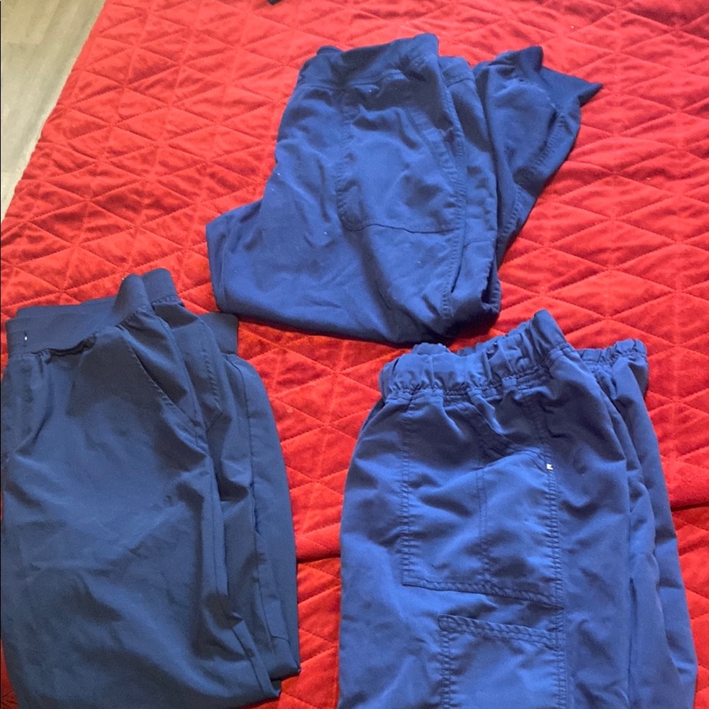 Navy Blue Scrub Pants